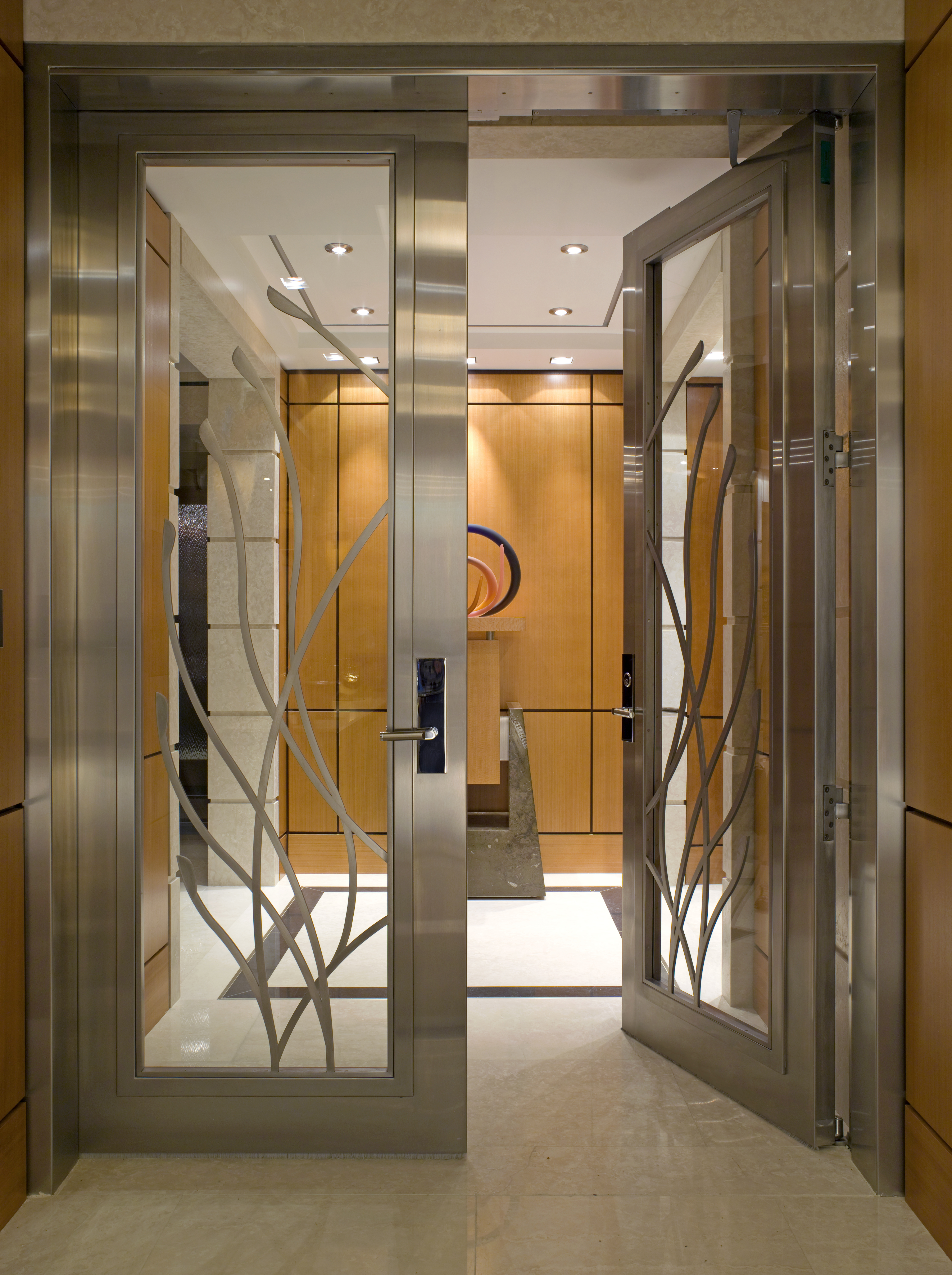 » Custom Stainless Steel Door Fabrication