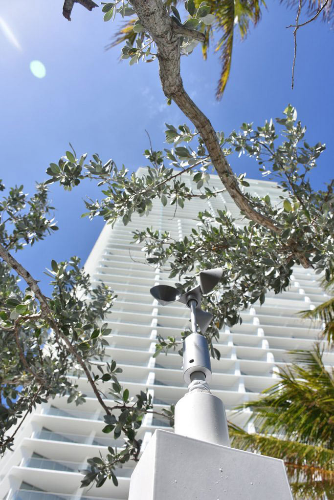 Beach Wind Anemometer - Integrated to Custom Door PLC